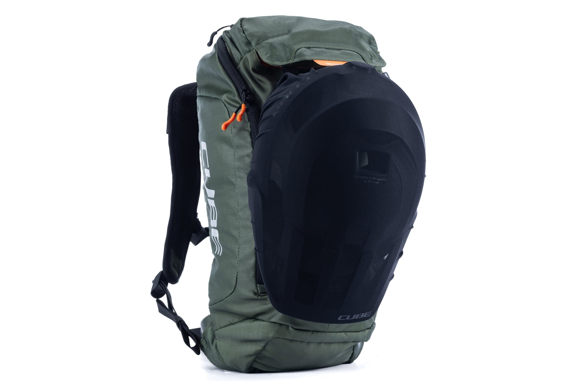 Plecak rowerowy CUBE Vertex 9 Rookie TM olive